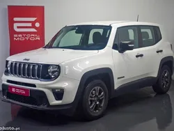 Branco Usado 2022 Jeep Renegade Sport SUV | € 17.750 (Preço justo)