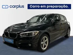 Preto Usado 2019 BMW 116 Sport Line Citadino | € 21.900 (Preço justo)