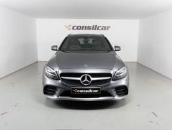 Cinza Usado 2020 Mercedes C300 AMG line Carrinha | € 26.890 (Bom preço)