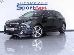Preto Usado 2016 Peugeot 308 GT-line Sedan | € 13.950 (Preço elevado)