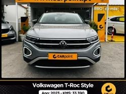 Cinzento Usado 2023 VW T-Roc Style SUV | € 23.900 (Preço justo)