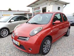 Vermelho Usado 2006 Nissan Micra Citadino | € 3.999