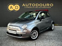 Cinzento Usado 2012 Fiat 500C Lounge Cabrios | € 8.990 (Preço elevado)