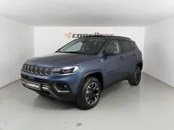 Azul Usado 2022 Jeep Compass Trailhawk SUV | € 26.980 (Preço justo)