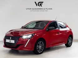 Vermelho Usado 2022 Peugeot 208 Active Citadino | € 16.990 (Preço justo)