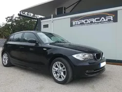 Preto Usado 2009 BMW 118 Sport Line Citadino | € 9.450