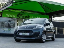 Cinza Usado 2013 Peugeot 107 Active Citadino | € 6.500
