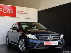 Azul Usado 2021 Mercedes C300e Avantgarde Sedan | € 30.900 (Bom preço)