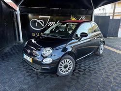 Preto Usado 2018 Fiat 500C Lounge Cabrios | € 12.900 (Preço justo)