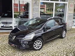 Preto Usado 2017 Renault Clio GrandTour LIMITED Carrinha | € 9.950 (Preço justo)