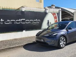 Cinza Usado 2021 Tesla Model Y Long Range SUV | € 35.900 (Bom preço)