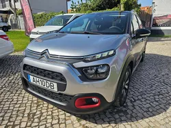 Cinza Usado 2021 Citroën C3 PureTech Citadino | € 11.990 (Preço justo)