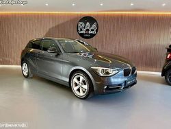 Cinza Usado 2013 BMW 116 Sport Line Citadino | € 13.490 (Preço justo)