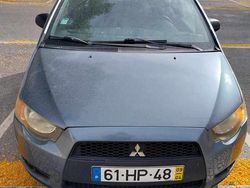 Azul Usado 2009 Mitsubishi Colt Citadino | € 2.650 (Bom preço)