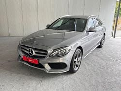 Cinza Usado 2016 Mercedes C220 AMG line Carrinha | € 21.900