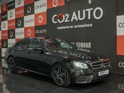 Preto Usado 2019 Mercedes E220 AMG line Carrinha | € 36.900 (Preço justo)