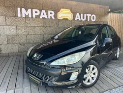 Preto Usado 2008 Peugeot 308 Citadino | € 5.250 (Preço justo)
