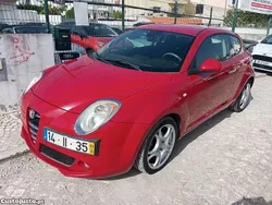 Vermelho Usado 2009 Alfa Romeo MiTo Progression Citadino | € 6.900