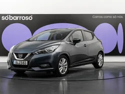 Cinza Usado 2020 Nissan Micra N-Connecta Citadino | € 15.990 (Preço justo)