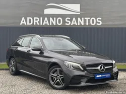 Cinza Usado 2020 Mercedes C200 AMG line Carrinha | € 24.900 (Bom preço)