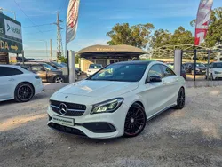Branco Usado 2017 Mercedes CLA180 AMG line Sedan | € 24.900 (Preço elevado)