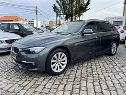 Cinza Usado 2016 BMW 318 Luxury Line Carrinha | € 17.999 (Preço justo)