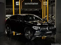 Preto Usado 2021 Mercedes GLC300e AMG Coupé | € 54.990 (Preço justo)