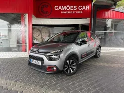 Cinza Usado 2021 Citroën C3 PureTech Citadino | € 14.980 (Preço justo)