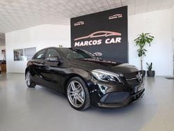 Preto Usado 2017 Mercedes A180 AMG line | € 19.900 (Preço justo)