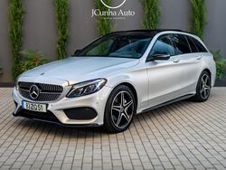 Cinza Usado 2016 Mercedes C220 AMG line Carrinha | € 24.500