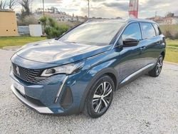 Azul Usado 2021 Peugeot 5008 Monovolume | € 29.800 (Preço elevado)