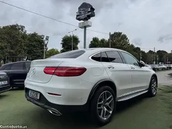 Branco Usado 2019 Mercedes GLC250 AMG line Coupé | € 46.750 (Preço justo)
