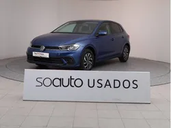 Azul ardózia metalizado Usado 2024 VW Polo | € 19.390 (Preço justo)