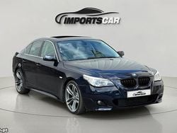 Azul Usado 2005 BMW 525 Luxury Line Sedan | € 11.999 (Preço justo)