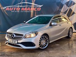 Cinza Usado 2016 Mercedes A180 AMG line Sedan | € 16.900 (Preço justo)