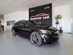Preto Usado 2020 Mercedes C300e AMG line Carrinha | € 31.900 (Preço justo)