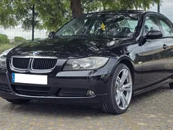 Preto Usado 2008 BMW 318 Sport Line Sedan | € 9.250 (Bom preço)