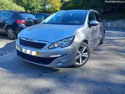 Cinza Usado 2017 Peugeot 308 Allure Carrinha | € 12.500 (Bom preço)