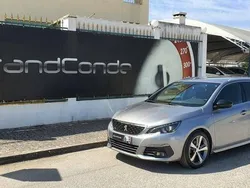 Cinza Usado 2020 Peugeot 308 GT-line Carrinha | € 18.900 (Preço elevado)