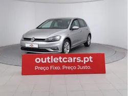 Cinzento claro metalizado Usado 2018 VW Golf VII | € 14.950 (Bom preço)
