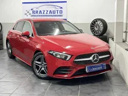 Vermelho Usado 2019 Mercedes A180 AMG line Sedan | € 29.990