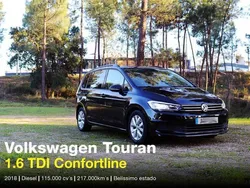 Usado 2018 VW Touran Monovolume | € 14.290 (Super Preço)