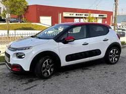 Branco Usado 2017 Citroën C3 PureTech Citadino | € 12.499 (Preço justo)