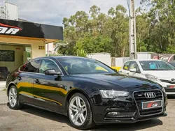 Preto Usado 2012 Audi A5 Sportback | € 19.990 (Preço elevado)