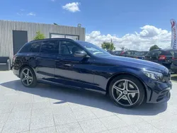 Azul Usado 2020 Mercedes C300e AMG line Carrinha | € 31.500 (Preço justo)