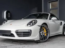 Branco Usado 2018 Porsche 911 Turbo S Cabrios | € 173.900