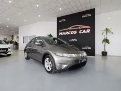 Cinza Usado 2008 Honda Civic Comfort | € 7.400 (Preço justo)