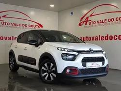 Branco Usado 2021 Citroën C3 PureTech Citadino | € 12.490 (Preço justo)