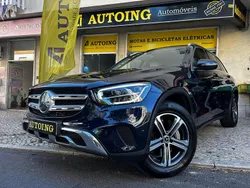 Azul Usado 2021 Mercedes GLC300 Advantage SUV | € 44.980 (Preço justo)