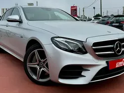 Cinza Usado 2020 Mercedes E300 AMG line | € 37.800 (Preço justo)